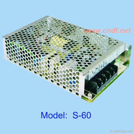 60W Single Output Switching Power supply
