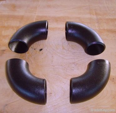 Butt Welded Pipe Fittings 90D Elbow, 45D Elbow, 180D Elbow, Cap