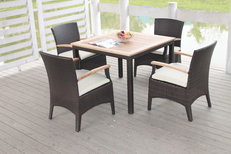 Outdoor Furniture-- Aluminum Dining Table Frame (C237-B)Dining Tabl
