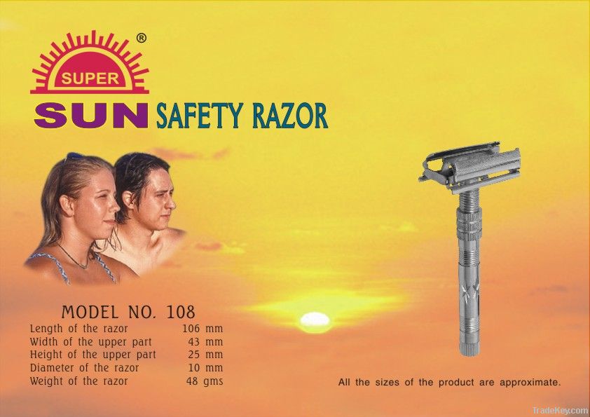 super sun  shaving razor