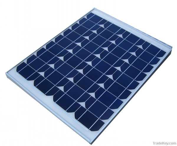 40W mono crystalline solar panels