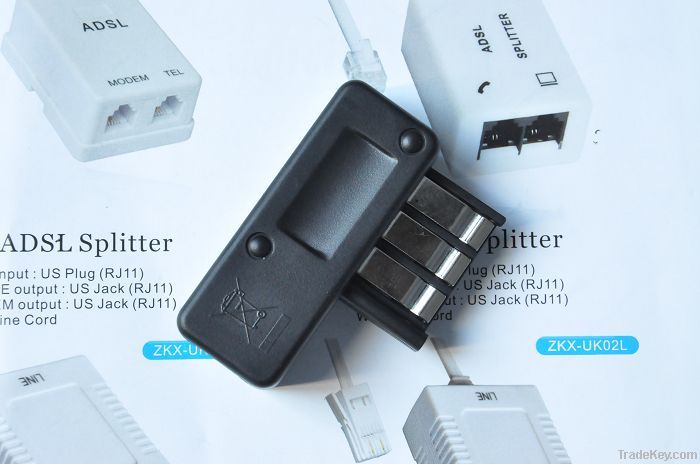 French plug with RJ11 Modular Jack