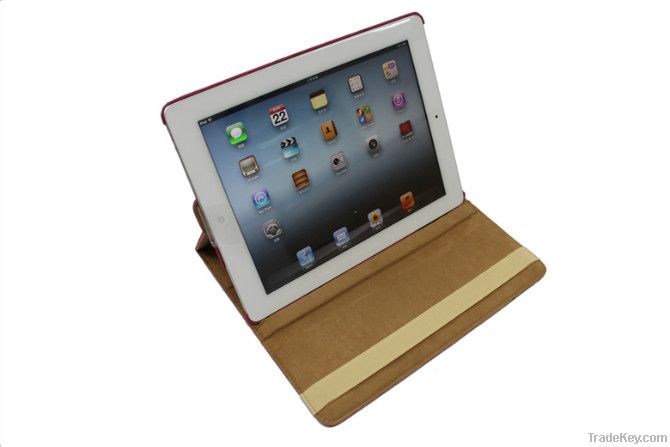 360 Degree Rotation Case Cover for new ipad3