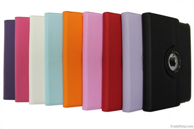 360 Degree Rotation Case Cover for new ipad3