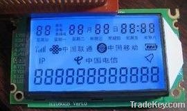 LCD Display with 12 x 1 Resolution, TN/Positive and Transmissive