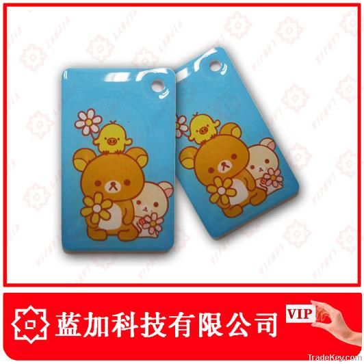 RFID TK4100/EM4001 Crystal Epoxy Card/Shaped Smart IC Card