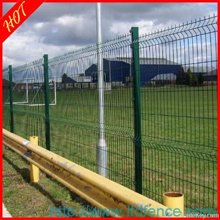 Hot dipped galvanized wire mesh PVC coated fences(fencing) panels