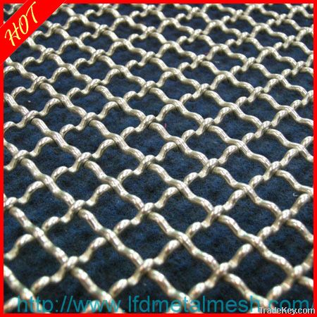 Stainless Steel Crimped Wire Mesh, Carbon Crimped Screen Wire Mesh