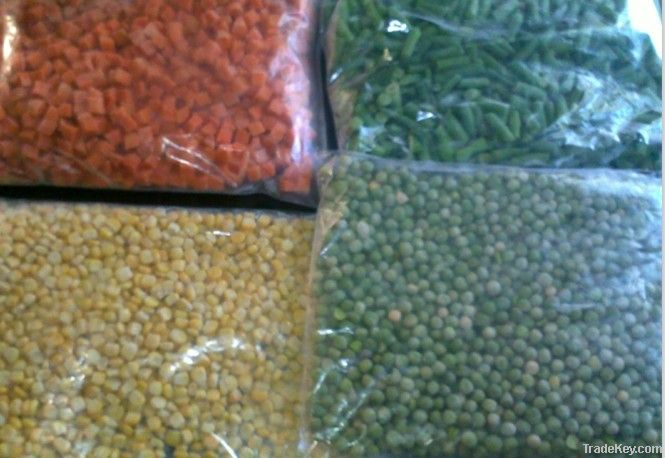 Supply IQF mixed vegetable
