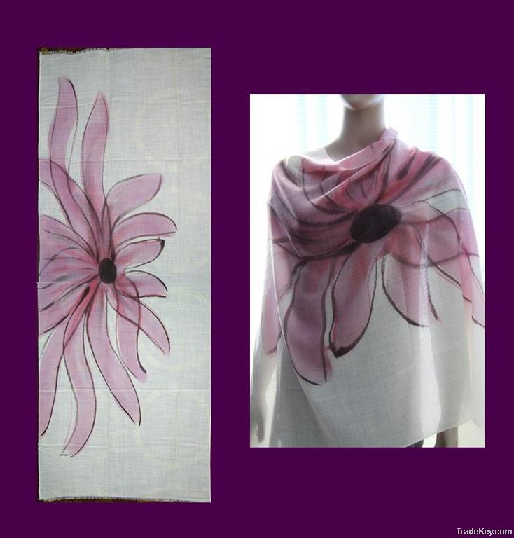 Exporter rectangle scarf-Cashmere
