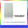 usb 2.0 sata hdd enclosure 2.5 support 250-500gb hard disk drive with CE Rhos