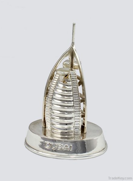 Metal ashtray and Dubai souvenir