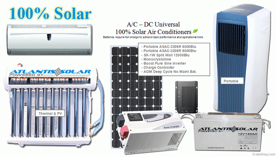 Atlantis Solar Air Conditioner