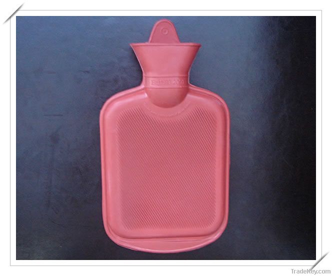 Rubber hot water bottle