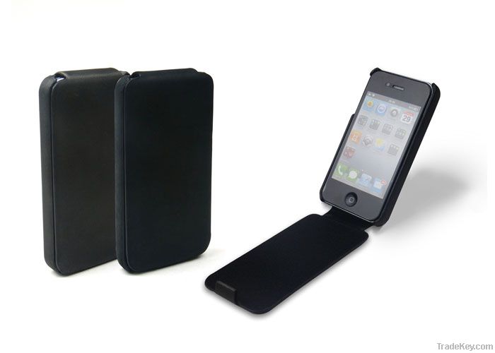leather PU case flip style fashion for iphone