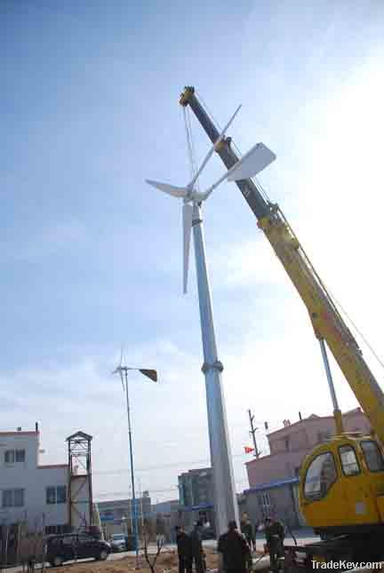 CE ISO certificated wind generator 10kw
