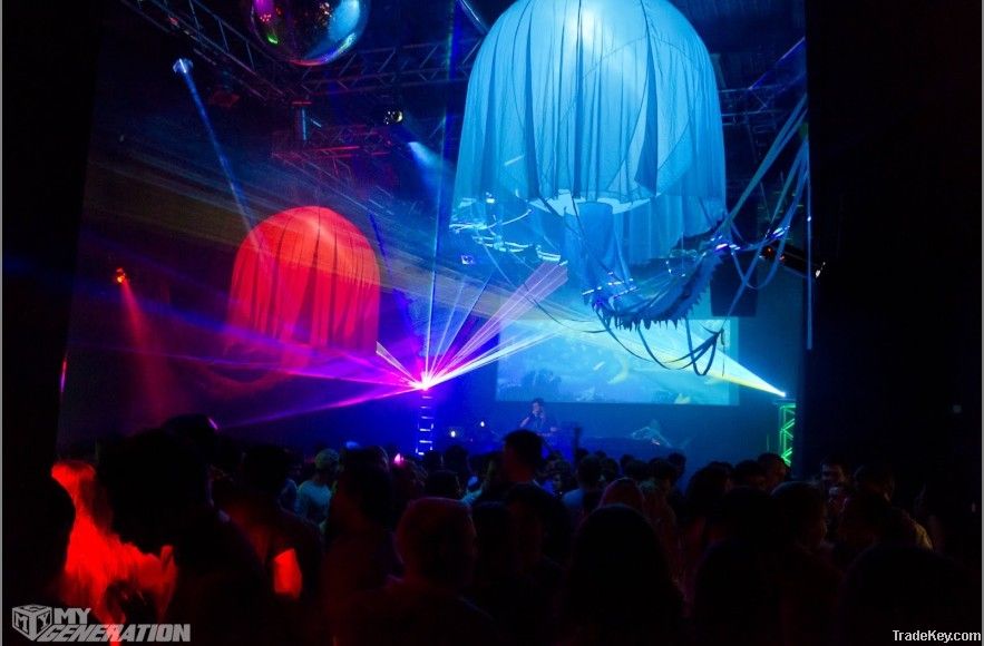 led inflatable jellyfish ball