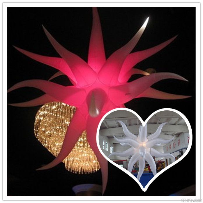 led inflatable star for party decoration