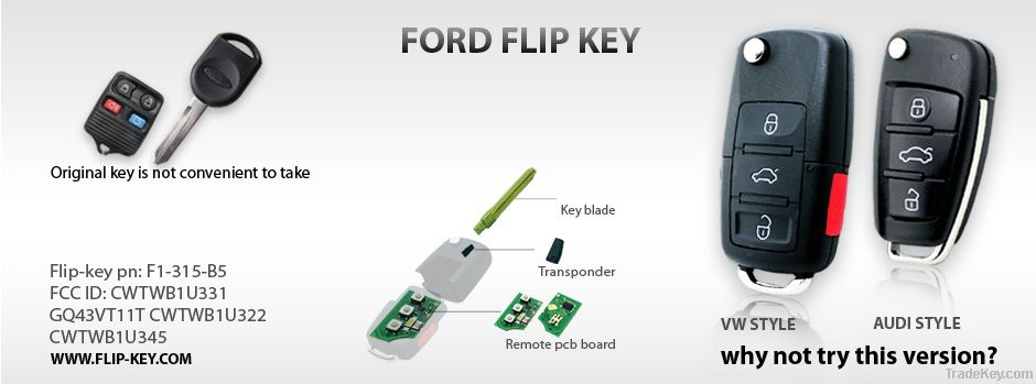ford flip key
