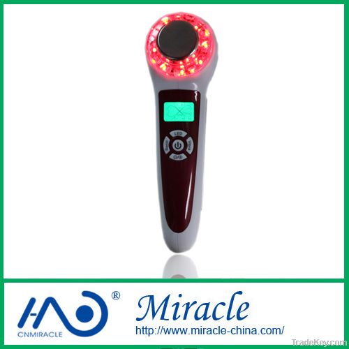 ultrasonic facial  light massage machine