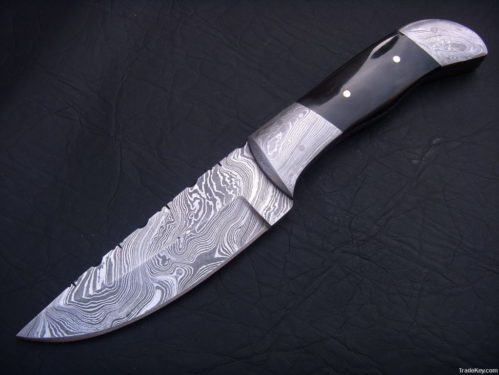 Damascus Hunting Knife