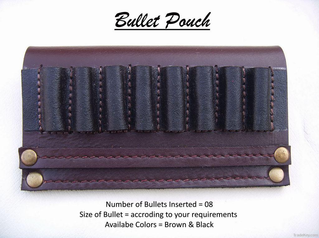 Leather Bullets Pouches