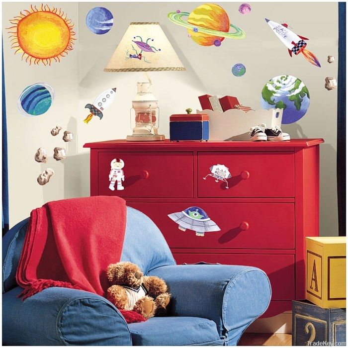 KIDS DECOR VINYL REMOVABLE WALL STICKER