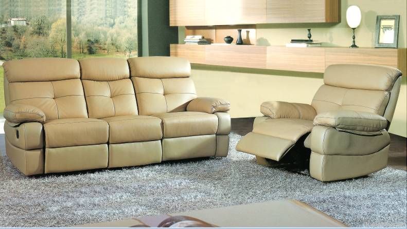 YR2129 Modern recliner sofa, leather sofa, recliner sofa set