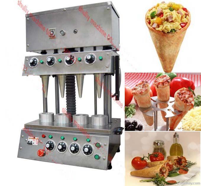Sweet Pizza Cone Moulding machine 0086-15238616350