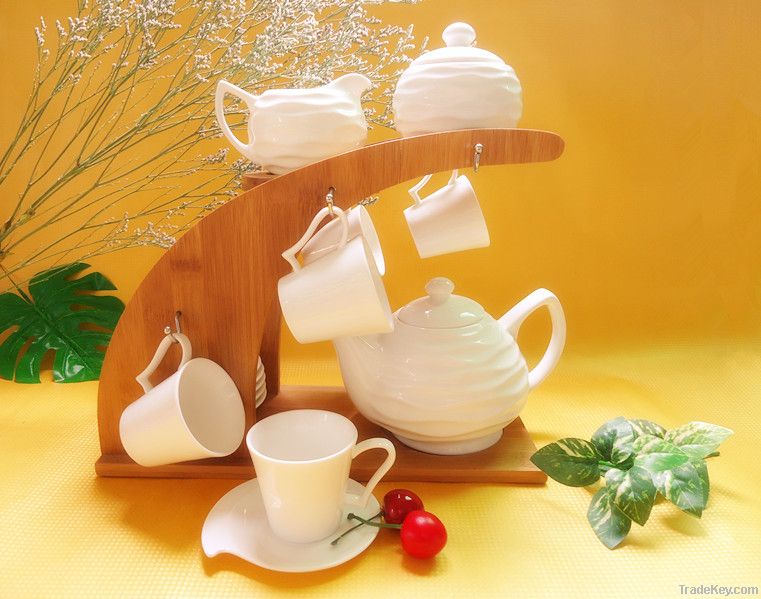 2012 Hot sale durable porcelain coffee sets