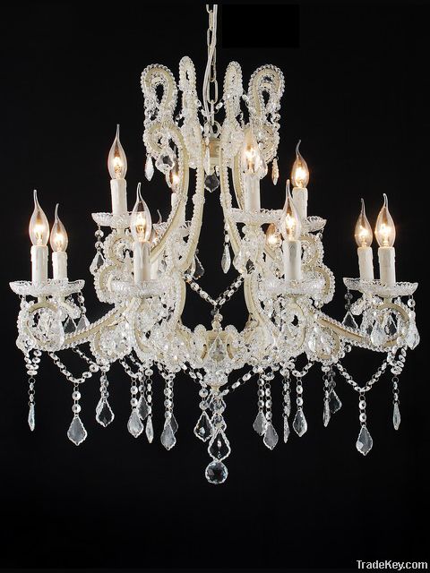 2012 E12*6 60W Candel Crystal Chandelier