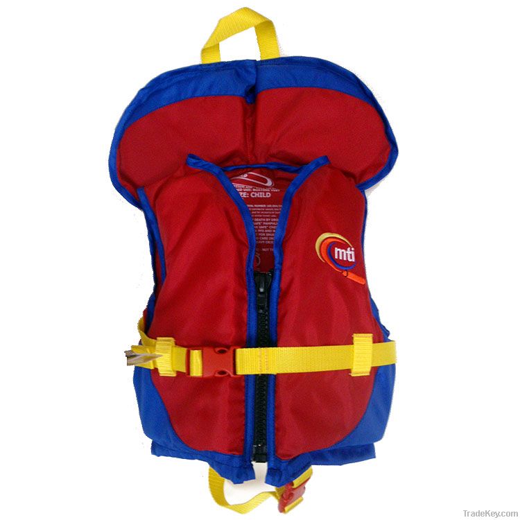 New MTI Child Life Vest/ Personal Floatation Device (PFD)