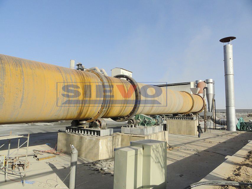 Electricity Generation with Remaining Heat Metallurgy Rotary Kiln