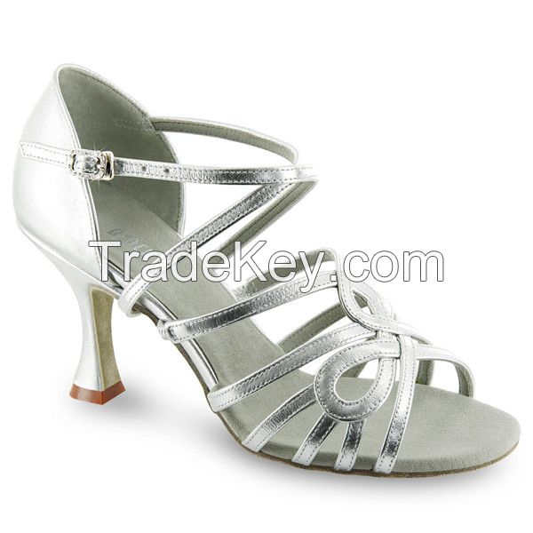 Lady Pu Latin Shoes with Buckle[JGB050601]