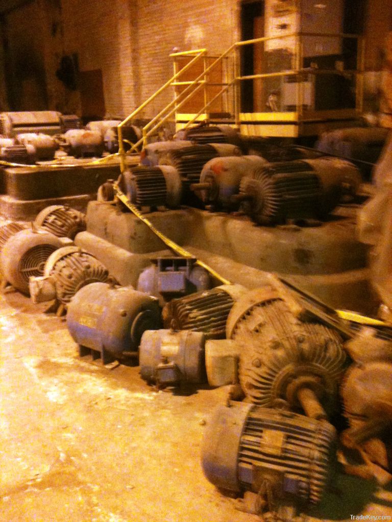 Large electric motors/ copper