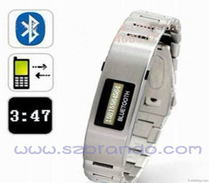 Bluetooth vibrating Bracelet with caller ID Mobile phone accessories