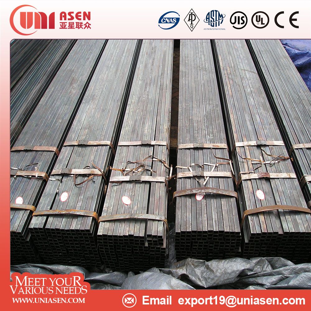 Black annealed Square Steel Pipe rectangular steel pipe round steel pipe