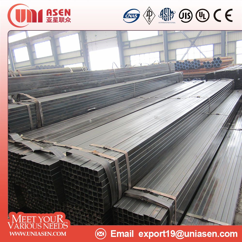 Black Annealed Square Steel Pipe Rectangular Steel Pipe Round Steel Pipe