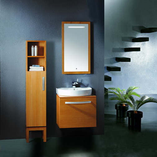 solid wood Bathroom Furniture and vanity (V021)