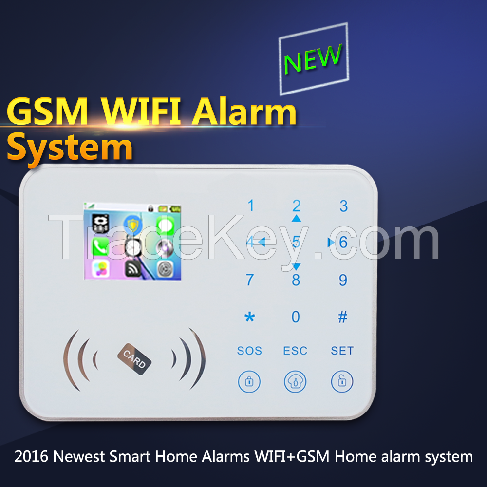 CG08 GSM+ WIFI Home Security Alarm System GSM Home Alarm System