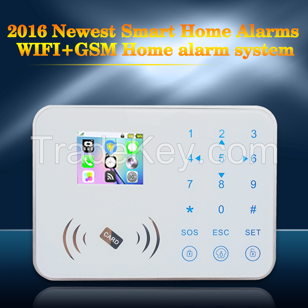 CG08 GSM+ WIFI Home Security Alarm System GSM Home Alarm System