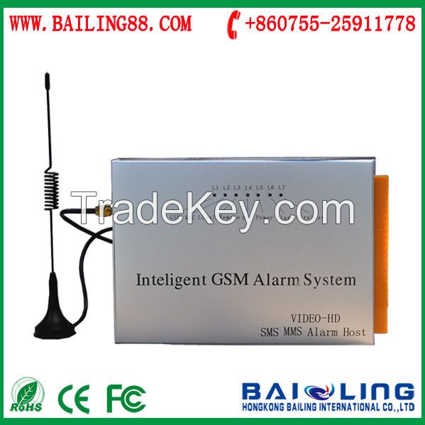 industrial GSM  MMS intelligent commerical burglar alarm system