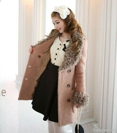 Fashion high quality padding down anti-cold coat