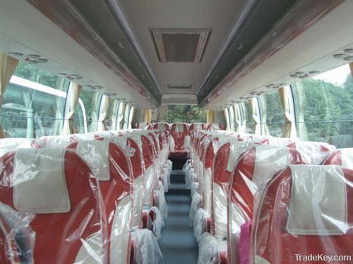 12m luxury bus for sale GDW6121HK 50 seater bus design