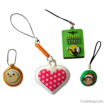 2012 New Design hot sale Mobile phone or Cell Phone straps and Charms