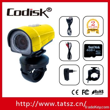 5.0MP 20M Waterproof Wide Angle 1080P Full HD Car Sports Action Camera
