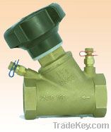 Brass balance valve