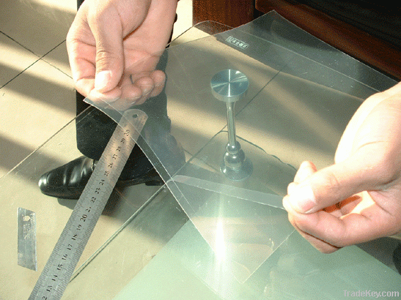 3D lenticular injekt printing Double side transparent adhesive sticker