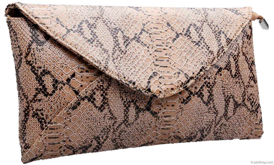 Snake Pu Envelope bag