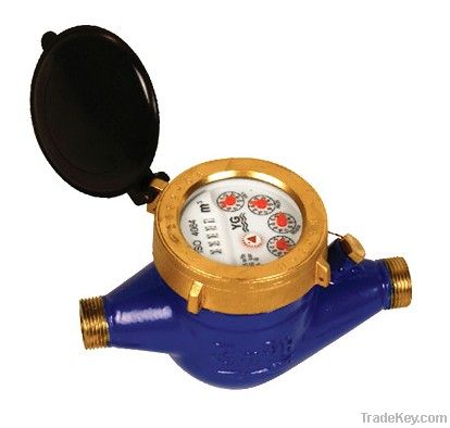 multi-jet dry type water meter